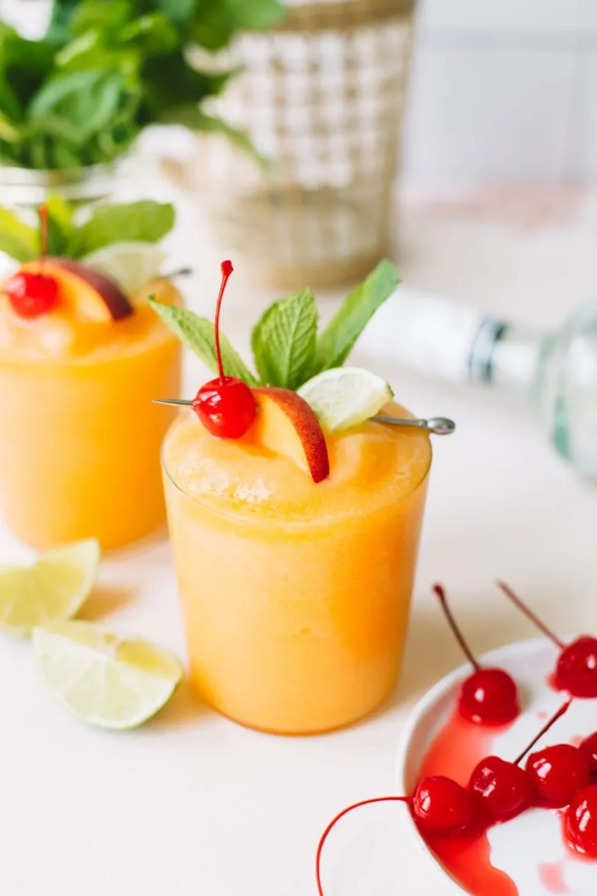 Frozen Peach Daiquiri