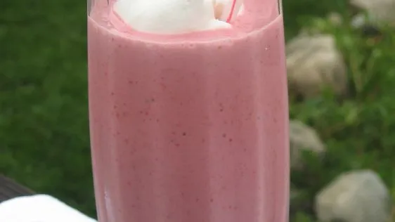 Frozen Strawberry Smoothie