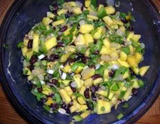 Fruit &Amp; Black Bean Salsa