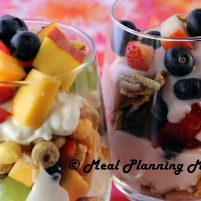 Fruit Crunch Sundae