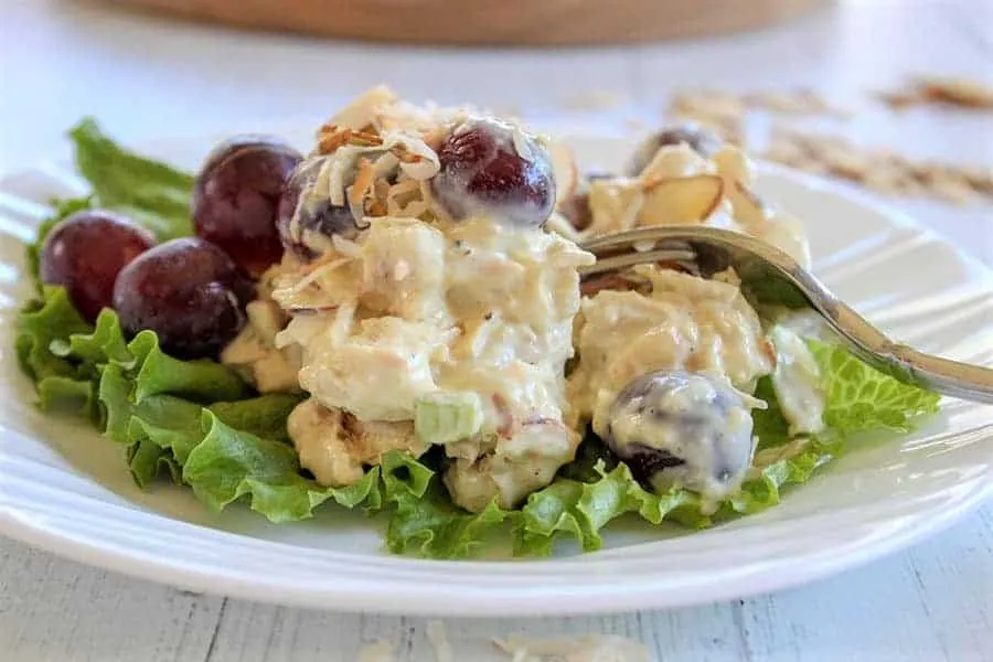 Fruit & Nut Hawaiian Chicken Salad