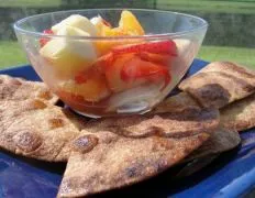 Fruit Salsa And Cinnamon Chips