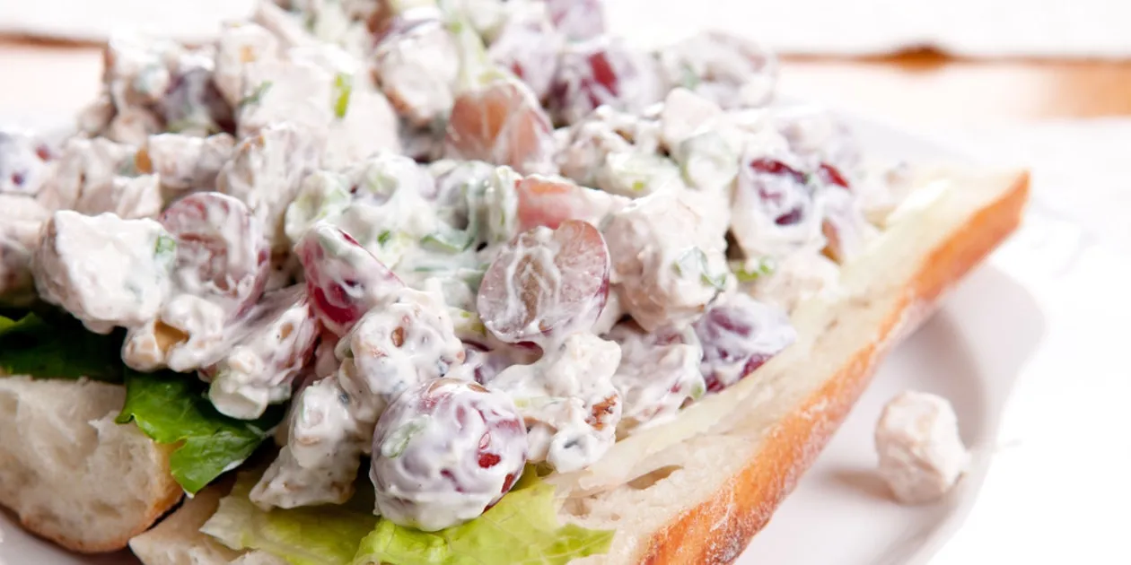 Fruited Chicken Salad No Grapes