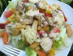 Fruity Grilled Chicken Salad Supper