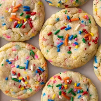 Funfetti Cookies From Scratch