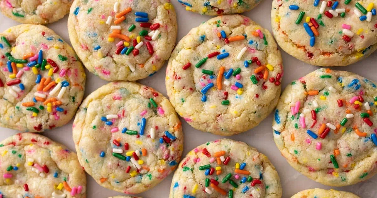 Funfetti Cookies From Scratch