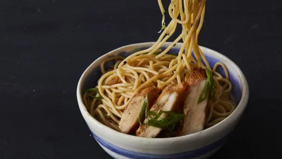 Funky Chicken With Sesame Noodles