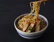 Funky Chicken With Sesame Noodles