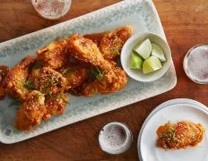 Game Day Korean Style Chicken Wings