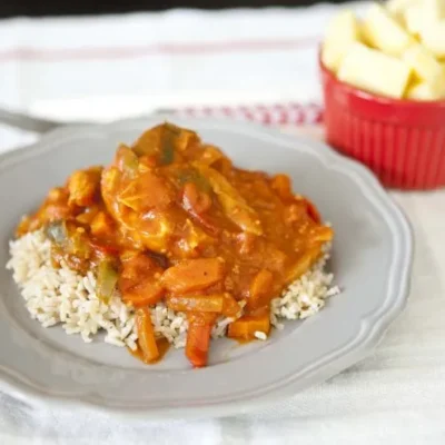 Garam Masala Curried Chicken With Pineapple