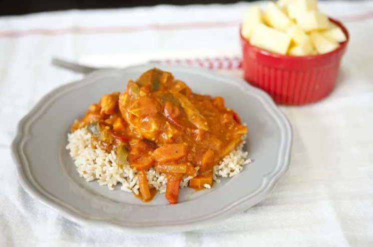 Garam Masala Curried Chicken With Pineapple