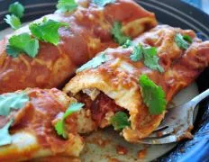 Garlic Beef Enchiladas