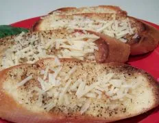 Garlic Butter Parmesan Crostini