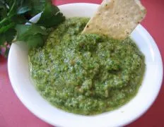 Garlic Cilantro Salsa