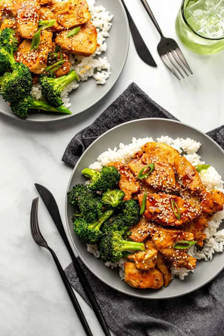 Garlic Ginger Chicken Strips