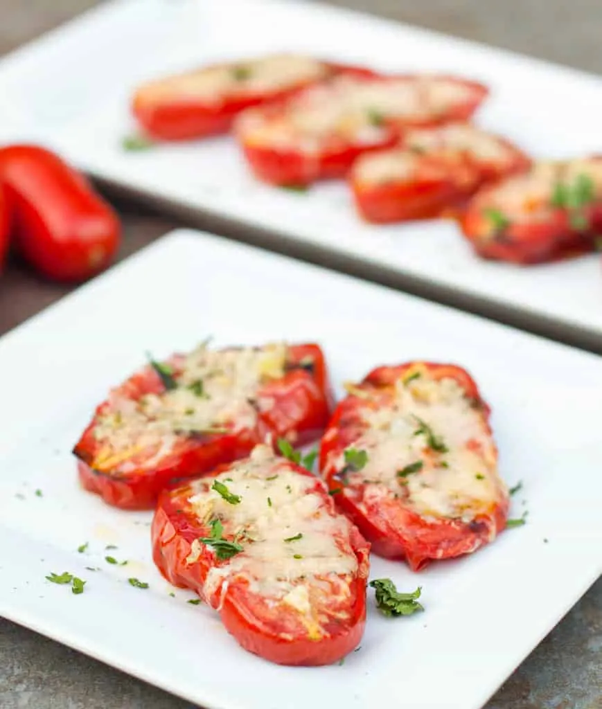 Garlic Grilled Tomatoes