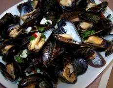 Garlic-Herb Infused Mussels: A Steamed Delight