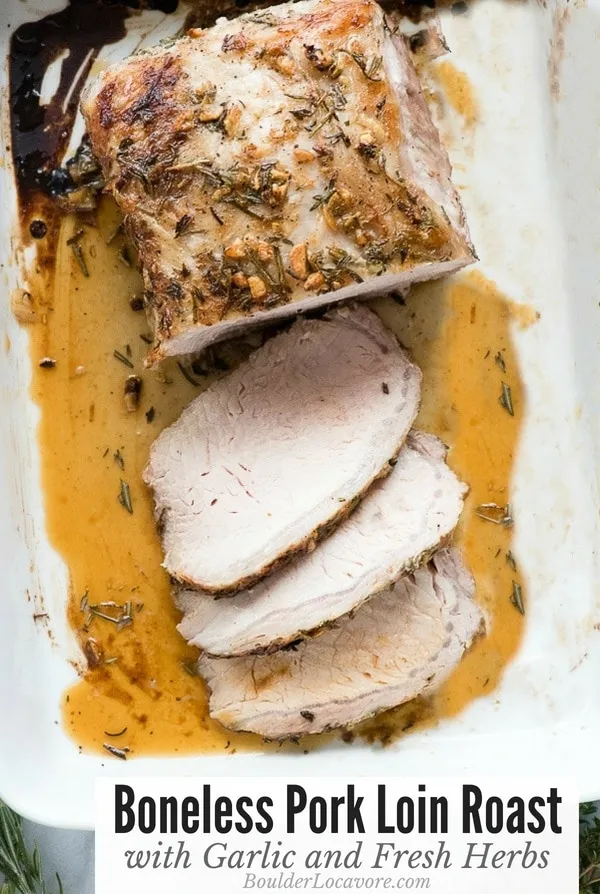 Garlic Herb Roasted Pork