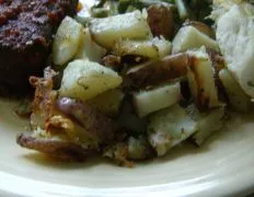 Garlic Herbed Roasted Red Skin Potatoes