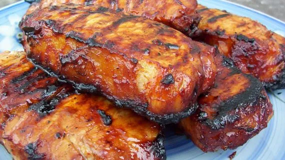 Garlic & Honey Pork Chops