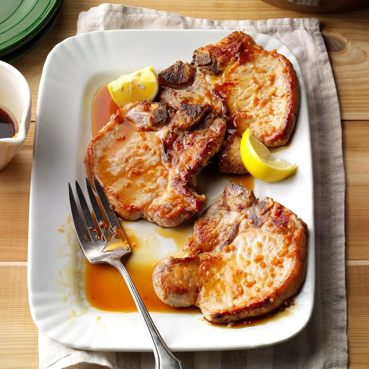 Garlic & Honey Pork Chops