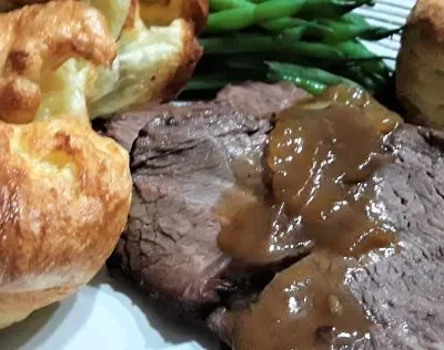 Garlic Horseradish Sirloin Roast