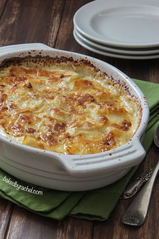 Garlic-Infused Creamy Potatoes Au Gratin Recipe