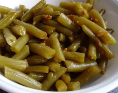 Garlic-Infused Crispy Green Beans By Teresa