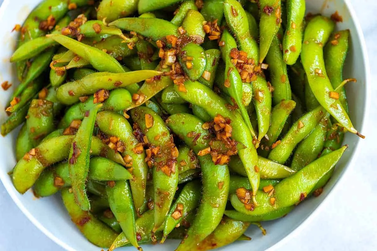 Garlic-Infused Spicy Edamame Snack Recipe