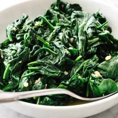 Garlic-Infused Spinach Delight