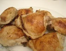 Garlic &Amp; Lemon Roast Chicken Thighs