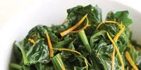 Garlic Orange Spinach