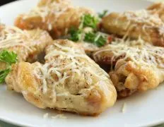 Garlic- Parmesan Chicken Wings