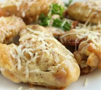 Garlic- Parmesan Chicken Wings