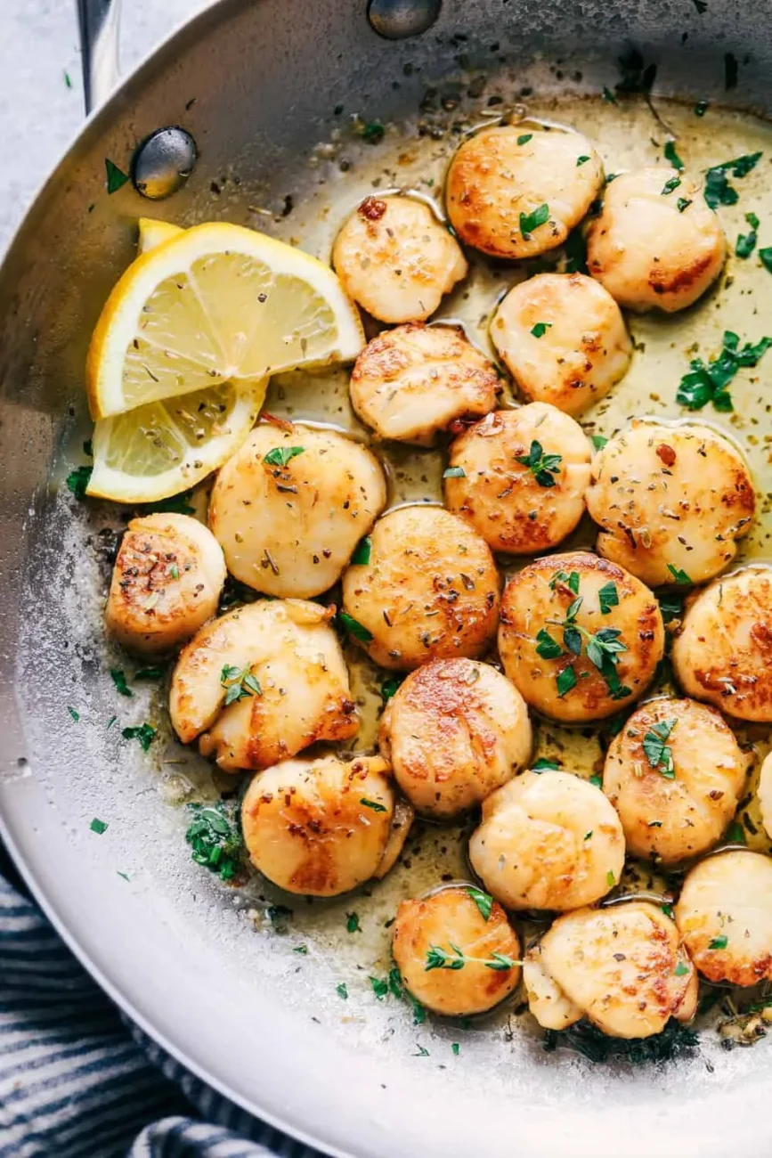 Garlic Scallops