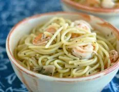 Garlic Shrimp Pasta