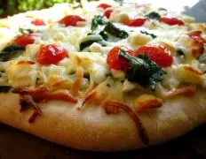 Garlic Spinach Delight Pizza: A Flavorful Healthy Twist