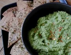 Garlic Spinach And Edamame Hummus Recipe: A Healthy Dip