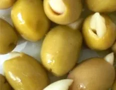 Garlic Stuffed Green Olives