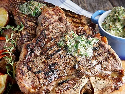 Garlic Thyme Butter T-Bone Steaks: A Flavorful Classic Reinvented