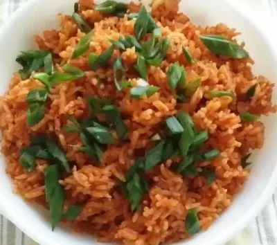 Garlic Tomato Rice Bowl