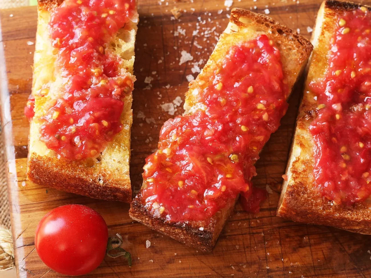 Garlic Tomatoes For The Tapas Bar