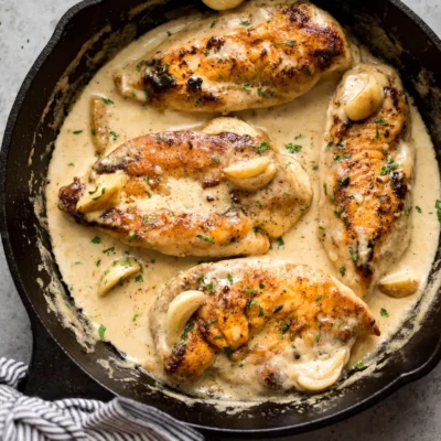 Garlicky Chicken