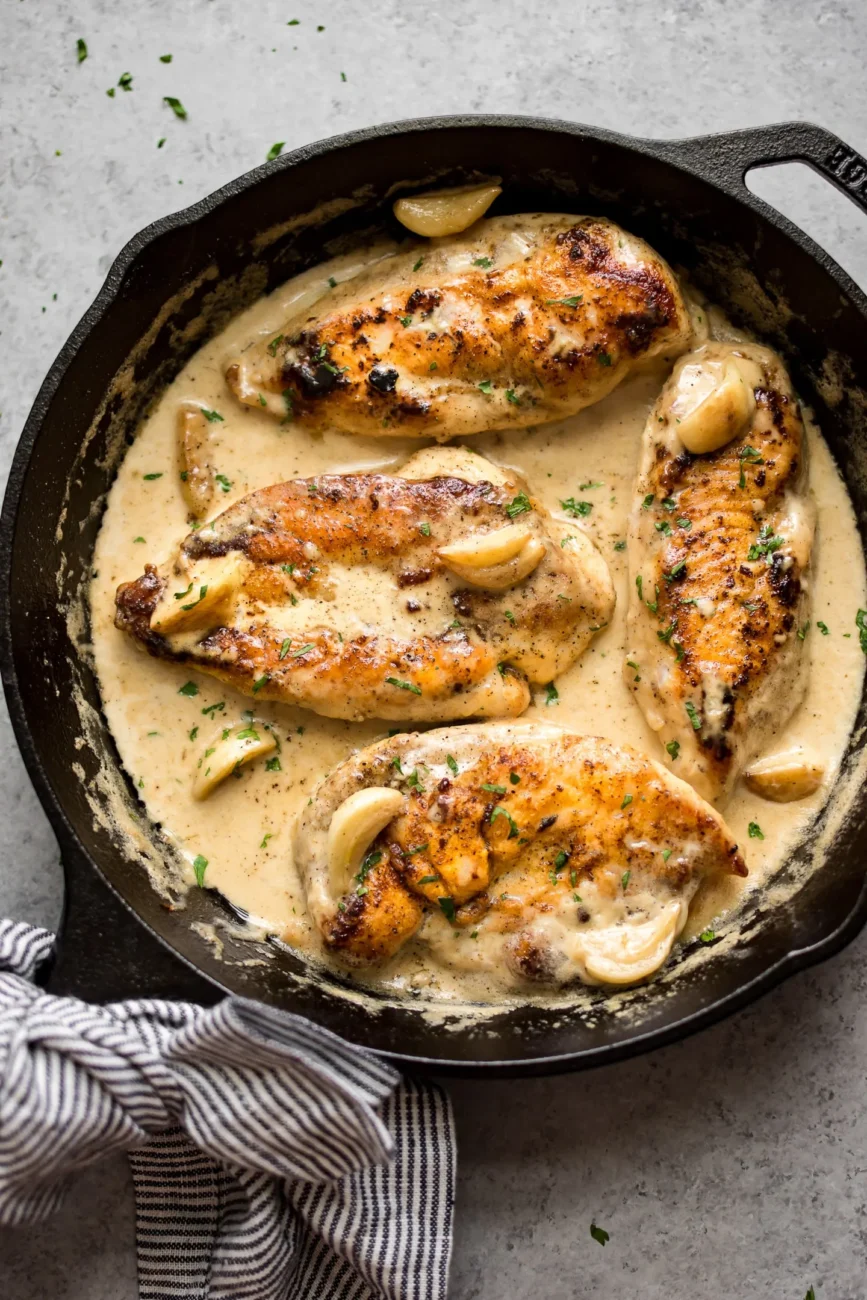 Garlicky Chicken