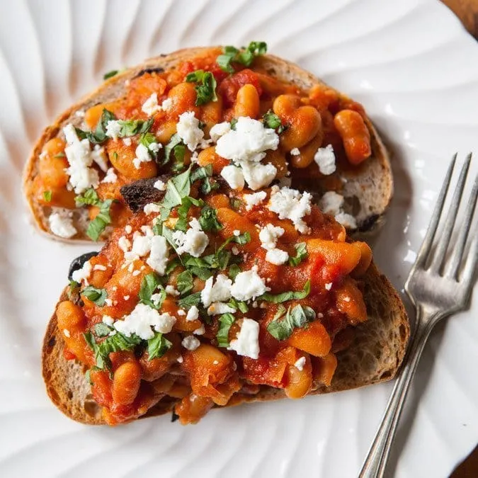 Garlicky White Bean Spread