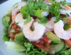 Gazpacho Shrimp Salad