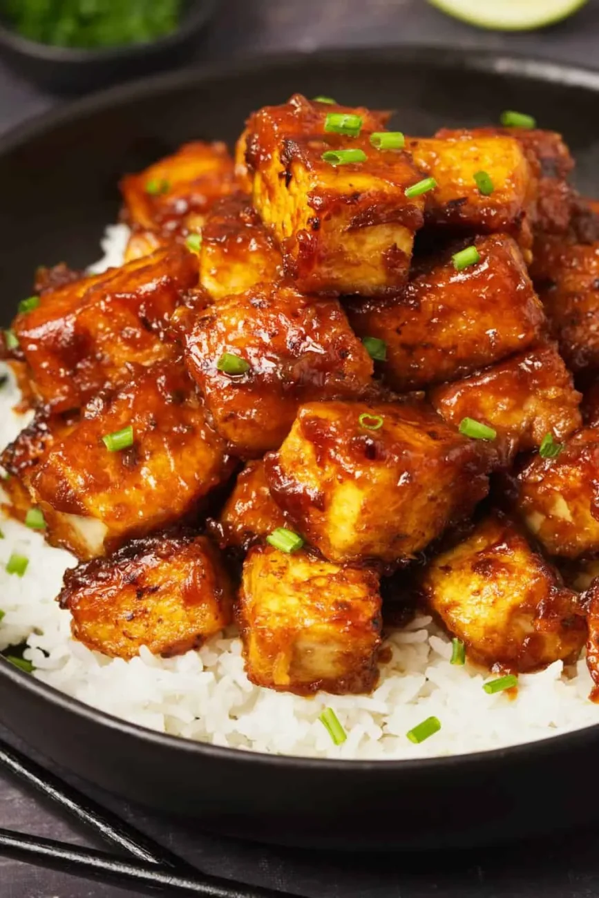 General Tsaos Tofu Vegan