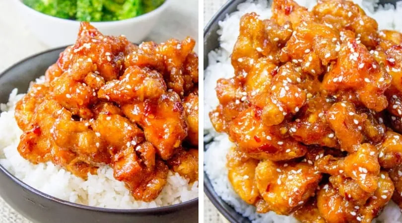 General TsoS Chicken With Rice