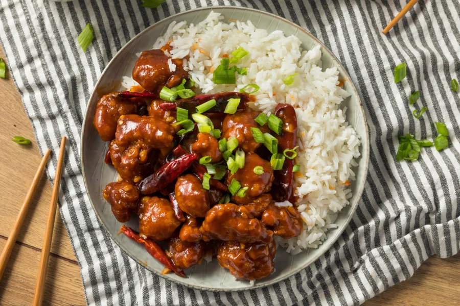 General Tsos Chicken Unbreaded