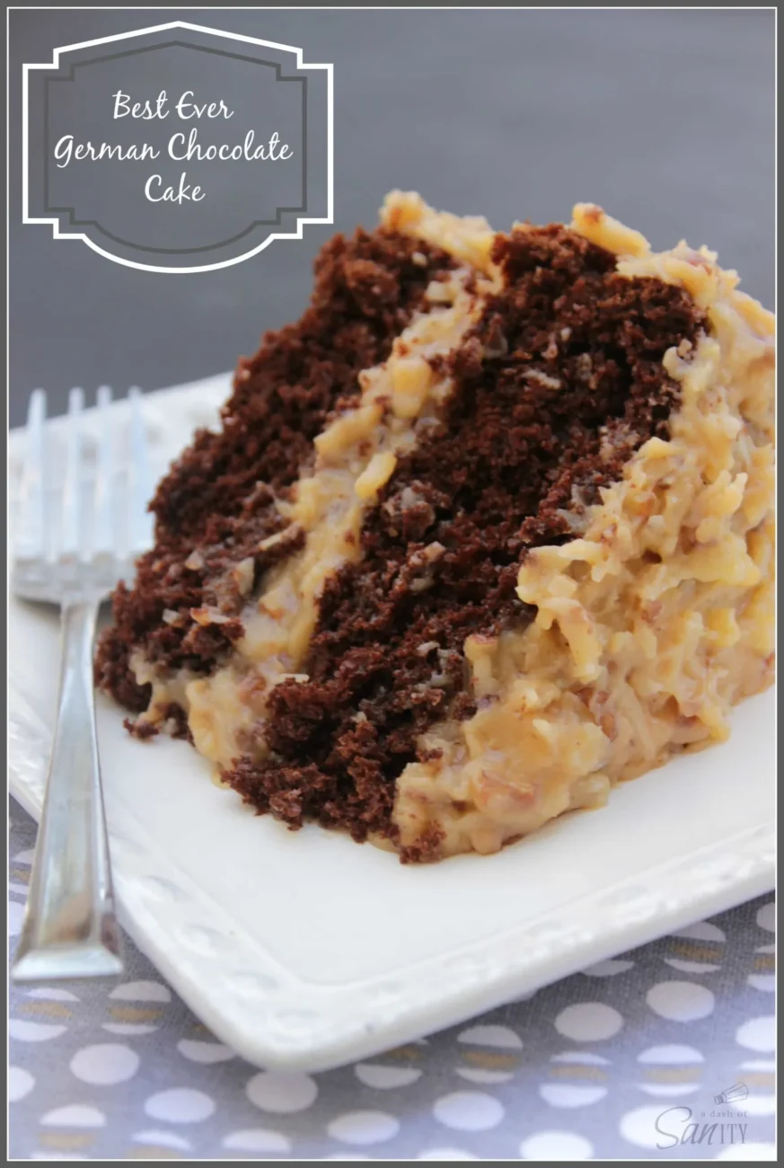 German Chocolate Cake From Scratch